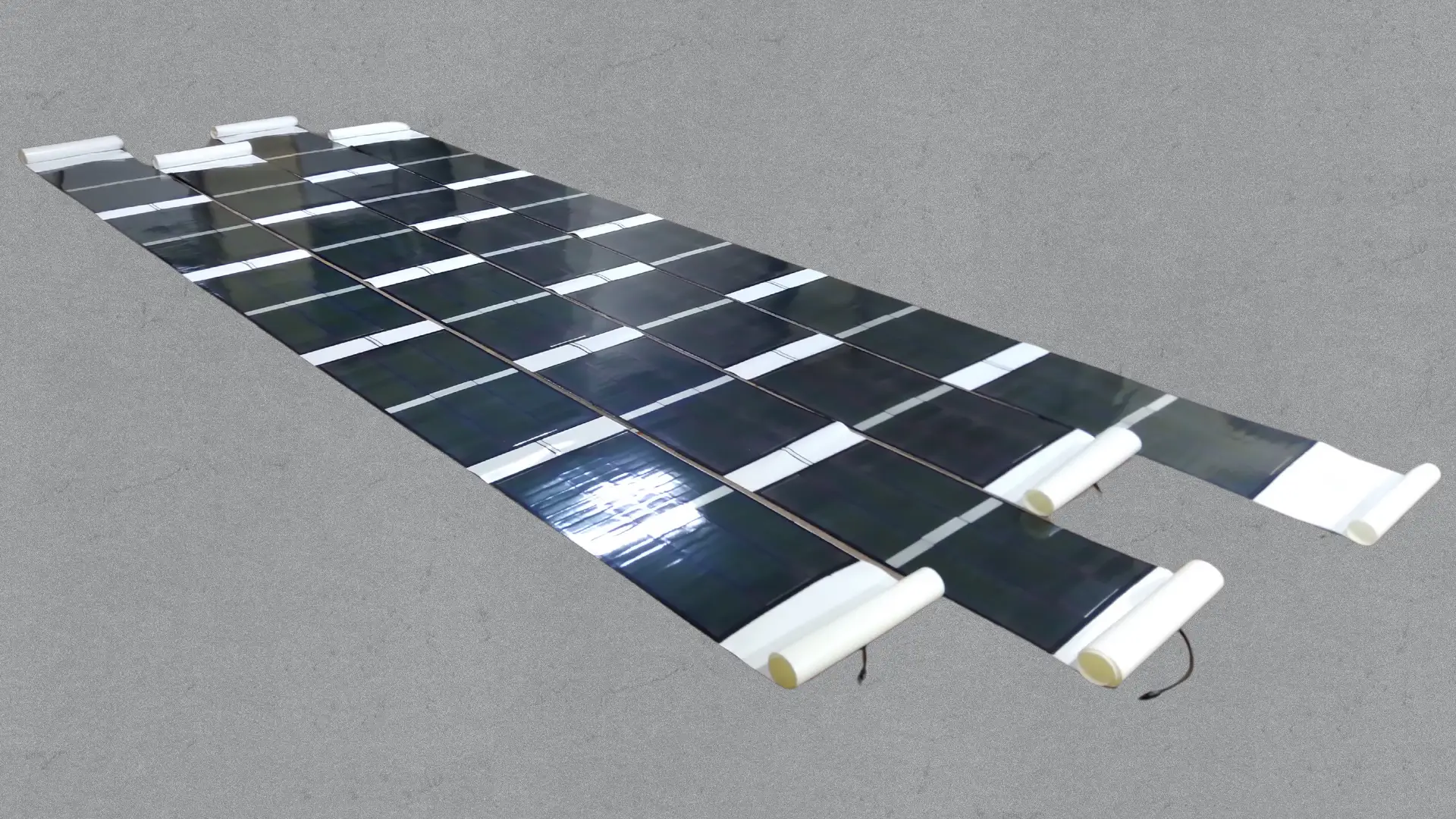 フィルム型カルコパイライト太陽電池を用いた発電実証実験を開始